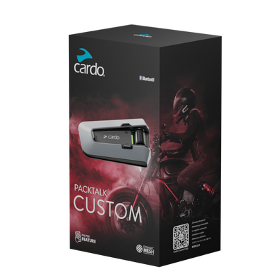 Cardo Packtalk Custom Buit in Features (Non JBL)