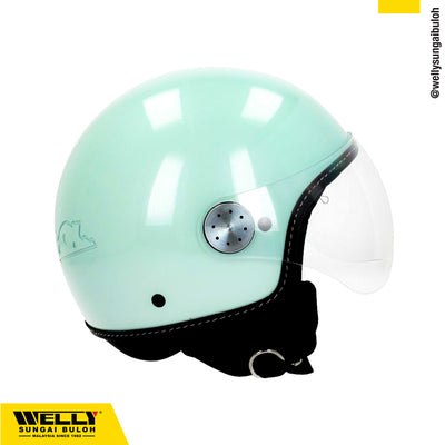 Vespa Visor 3.0 Helmet Green Relax