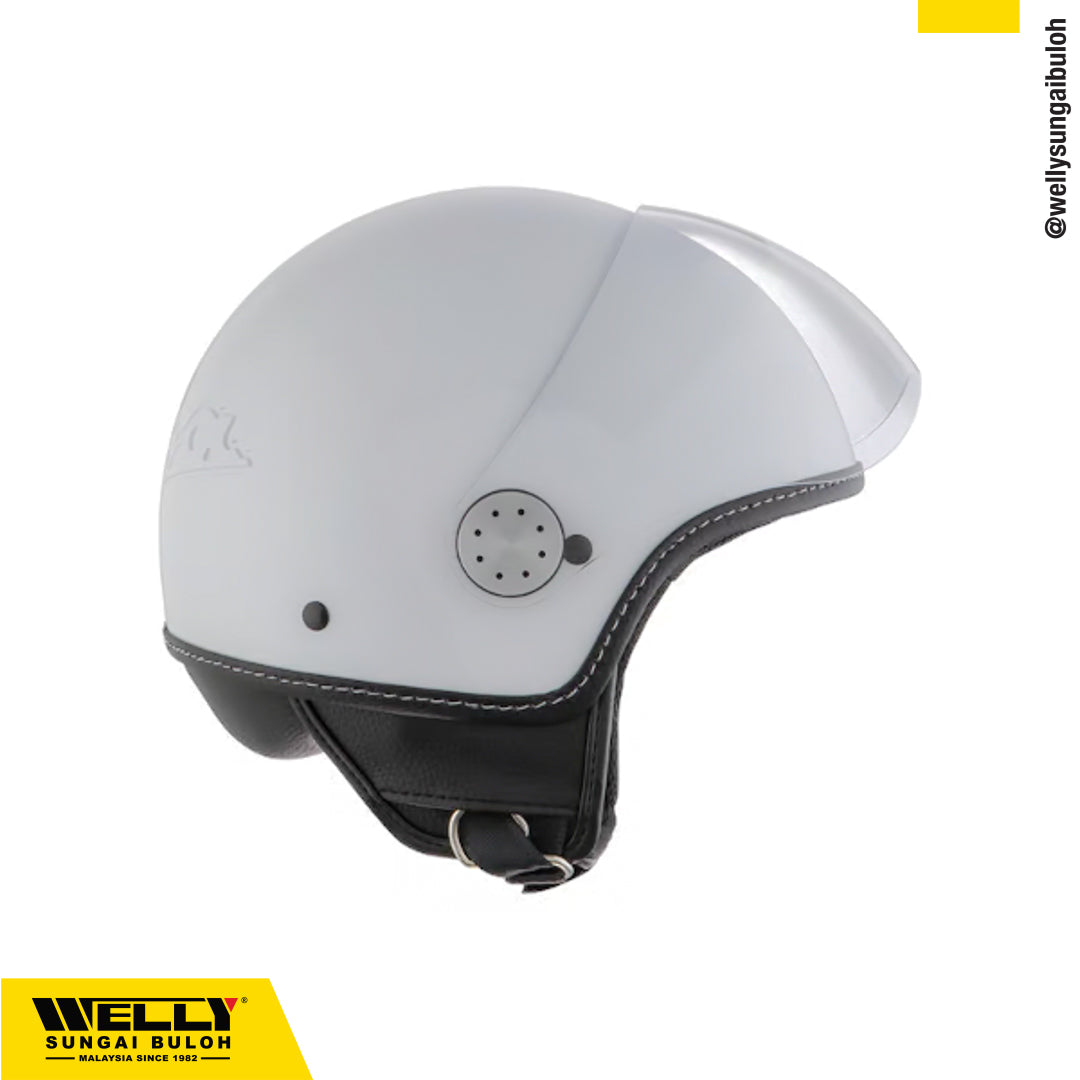 Vespa Visor 3.0 Glossy White Helmet