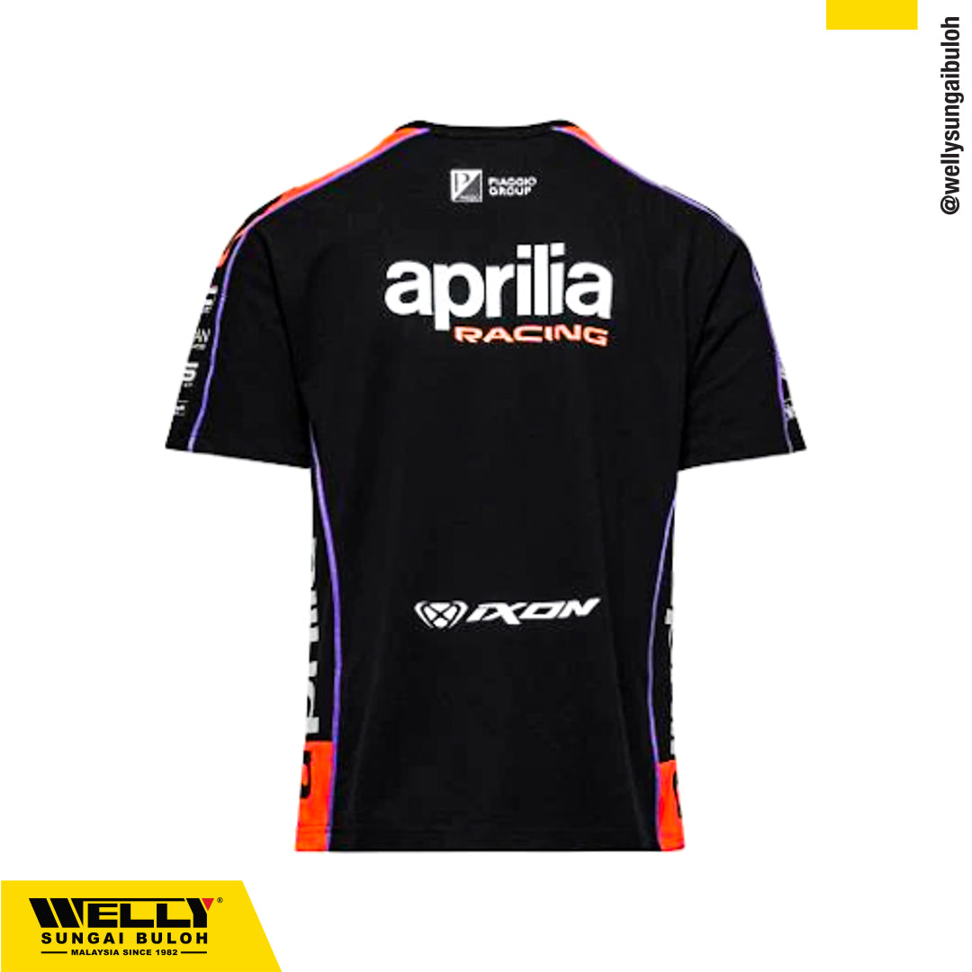 Aprilia Racing Replica 2023 Teamwear Replica Nero- T-Shirt