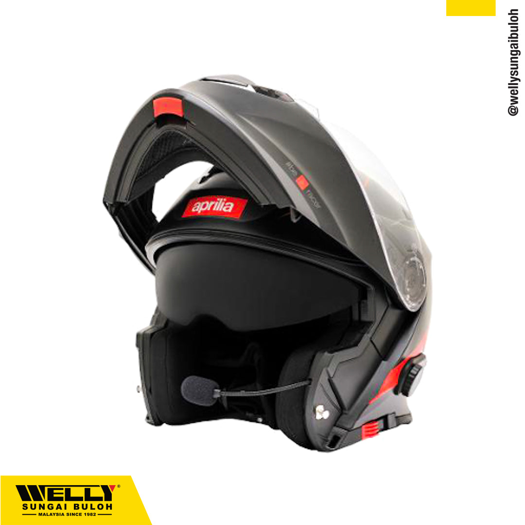 Aprilia Modular Helmet BT Black