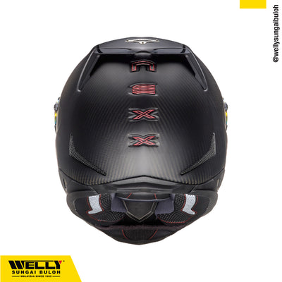 Nexx X.R2 Carbon Red Line Black Helmet