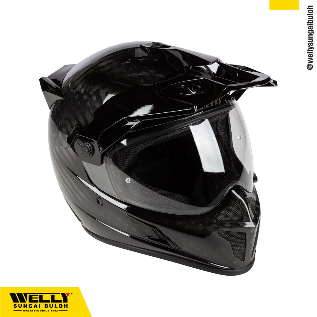 Klim Krios Gloss Karbon Adventure Helmet ECE/DOT