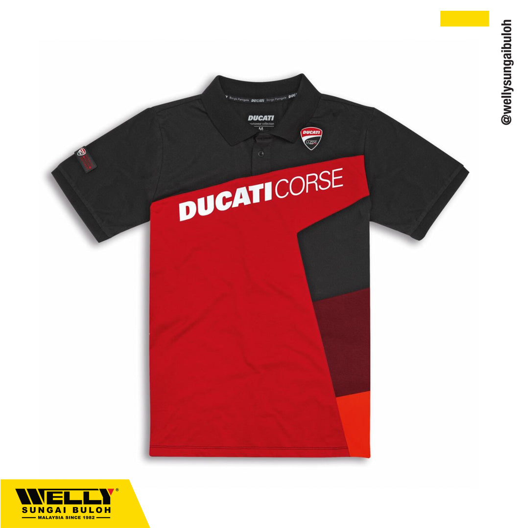 Ducati Corse Sport Short-Sleeved Polo Shirt