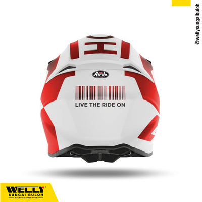 Airoh Twist 2.0 Lift Red Matt Helmet