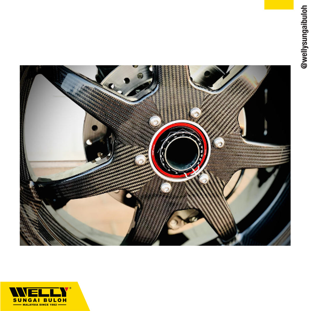 CNC Rear Wheel Axle Nut Sets Ducati