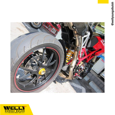 Ducabike Rear Wheel Nut DPR01